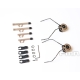 FMA Headphone Universal Modular FARA OTH Attach ARC Rail Kit - Tan