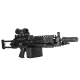 SSR249 Machine Gun (1.4-1.6 J, 388-415 fps) - Black