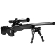 Novritsch SSG96 MK2, 2,7J Airsoft Sniper Rifle (440fps, M160) - Black