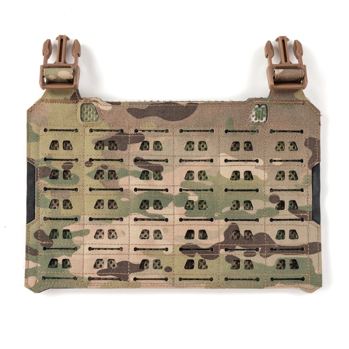 ASPC Airsoft Plate Carrier Front Molle Flap - Black