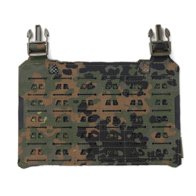 ASPC Airsoft Plate Carrier Front Molle Flap - Flecktarn