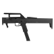 Poseidon X AceTech AGENT FMG-9 GBB SMG Deluxe Set with Tracer Unit - Black