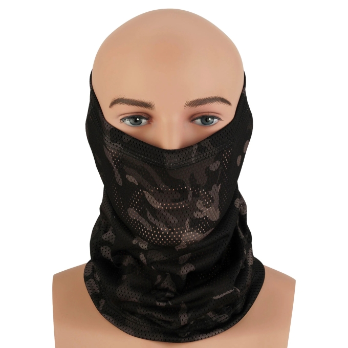 CYGNUS ARMORY TubeScarf Neck Gaiter - MC Black