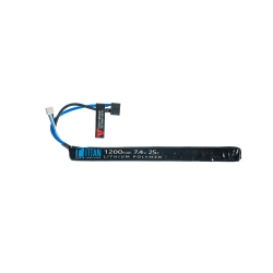 Li-Pol batéria TITAN 7,4V 1200mAh, 25C - T-Dean - Stick (AK)