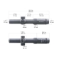 LPVO Riflescope FORESTER 1-5x24 SFP Gen1 - Black