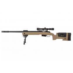 M40A5 (SA-S02 CORE™) Sniper Rifle Replica with Scope and Bipod - TAN