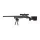 SA-S02 CORE™ Sniper Rifle Replica with Scope and Bipod - Black (High Velocity)