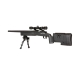 SA-S02 CORE™ Sniper Rifle Replica with Scope and Bipod - Black (High Velocity)