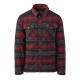 HELIKON košeľa Winter Warden, dlhý rukáv - Slate Crimson Plaid