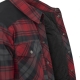 HELIKON košeľa Winter Warden, dlhý rukáv - Slate Crimson Plaid