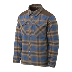 HELIKON košile Winter Warden, dlouhý rukáv - Forest Blue Plaid