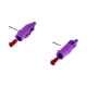 CTM Enhanced Nozzle and CNC Nozzle Valve Set for TM Hi-Capa - Purple