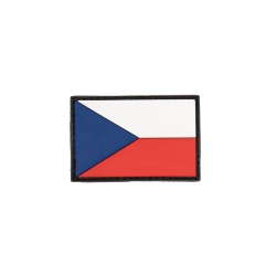 Patch PVC 3D AČR colour flag medium, 60 x 40 mm