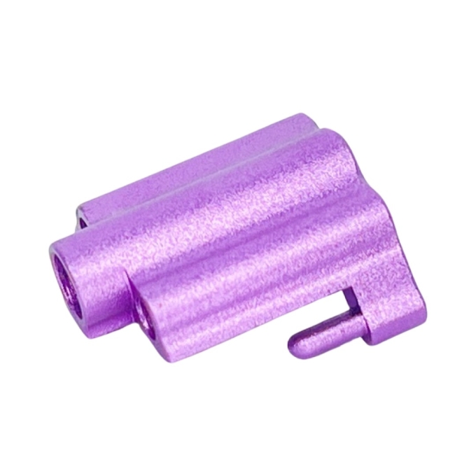 CTM CNC Aluminum Nozzle Block for AAP-01 / AAP-01C - Purple