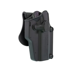 Amomax Universal pistol holster Per-Fit™, right - Black