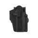 Amomax Universal pistol holster Per-Fit™, right - Black