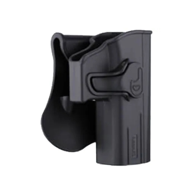 Amomax Pistol holster for P-07 / P-09, right - Black