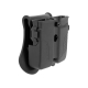 AMOMAX Universal pouch for 2 pistol magazines - Black