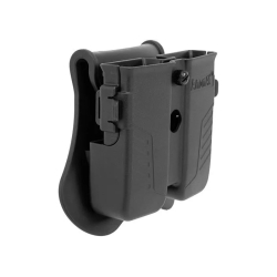 AMOMAX Universal pouch for 2 pistol magazines - Black