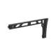 5KU SS-8 CNC folding stock for AK - Black