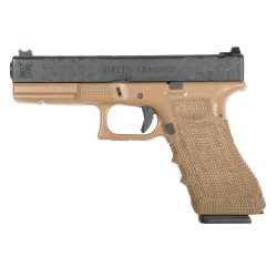 Delta Armory P03 GBB gas pistol - TAN