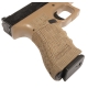 Delta Armory P03 GBB gas pistol - TAN