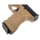 Delta Armory P03 GBB gas pistol - TAN