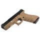 Delta Armory P06 GBB gas pistol - TAN