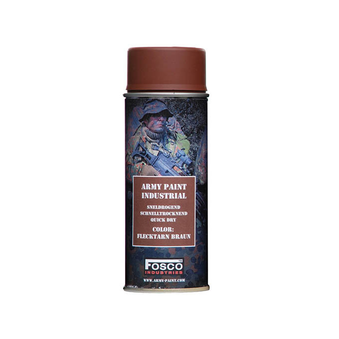 Barva ARMY ve spreji 400ml RAL 6003 FLECKTARN HNĚDÁ