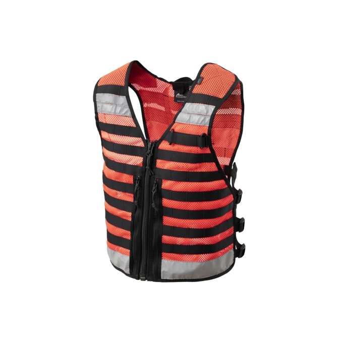 SAR Vest - Fluorescent Red