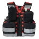 SAR Vest - Fluorescent Red