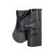 AMOMAX G 19 Pistol Holster, Right Hand - Black