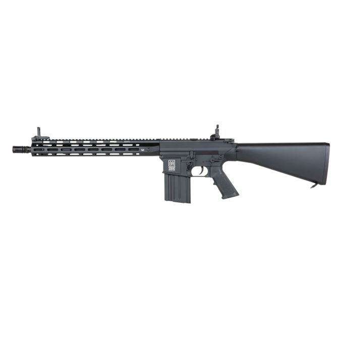 SA SR25 M-LOK Fixed Stock (SA-E38 Edge™ Kestrel™ ETU) - Black