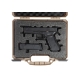 Nimrod Pistol Case Pre-Cut Foam - Dark Earth 