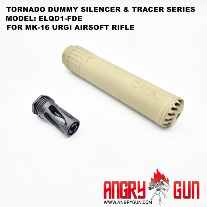 Silencer TORNADO for MK16 URGI Version - FDE