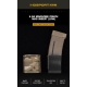 WST Kydex Insert for 5.56Magazine Pouch, Low - Black