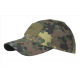 Čepice BASEBALL suchý zip rip-stop - Flecktarn