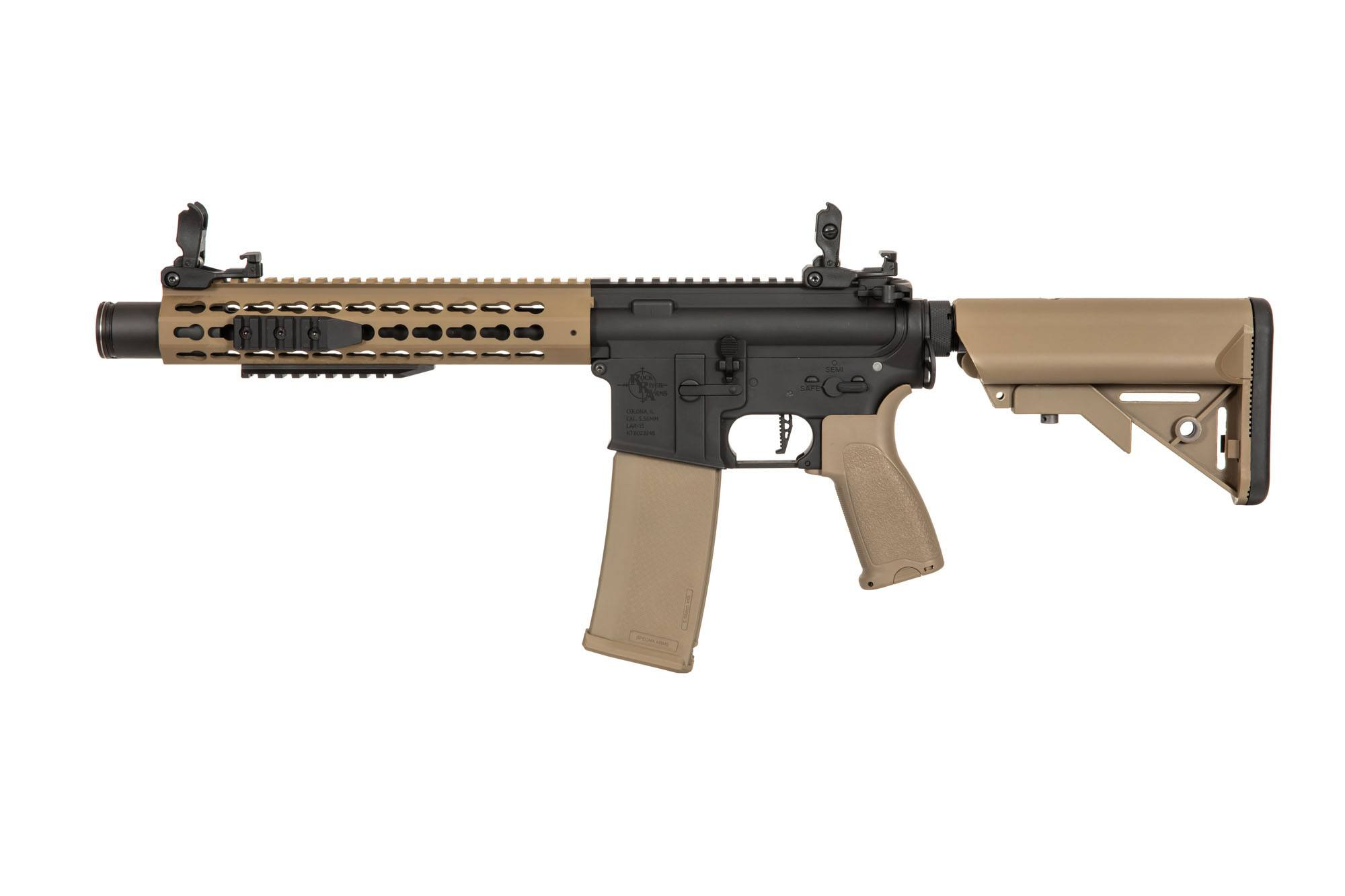 Specna Arms SA M4 Keymod (RRA SA-E07 EDGE 2.0™) - Černá/písková