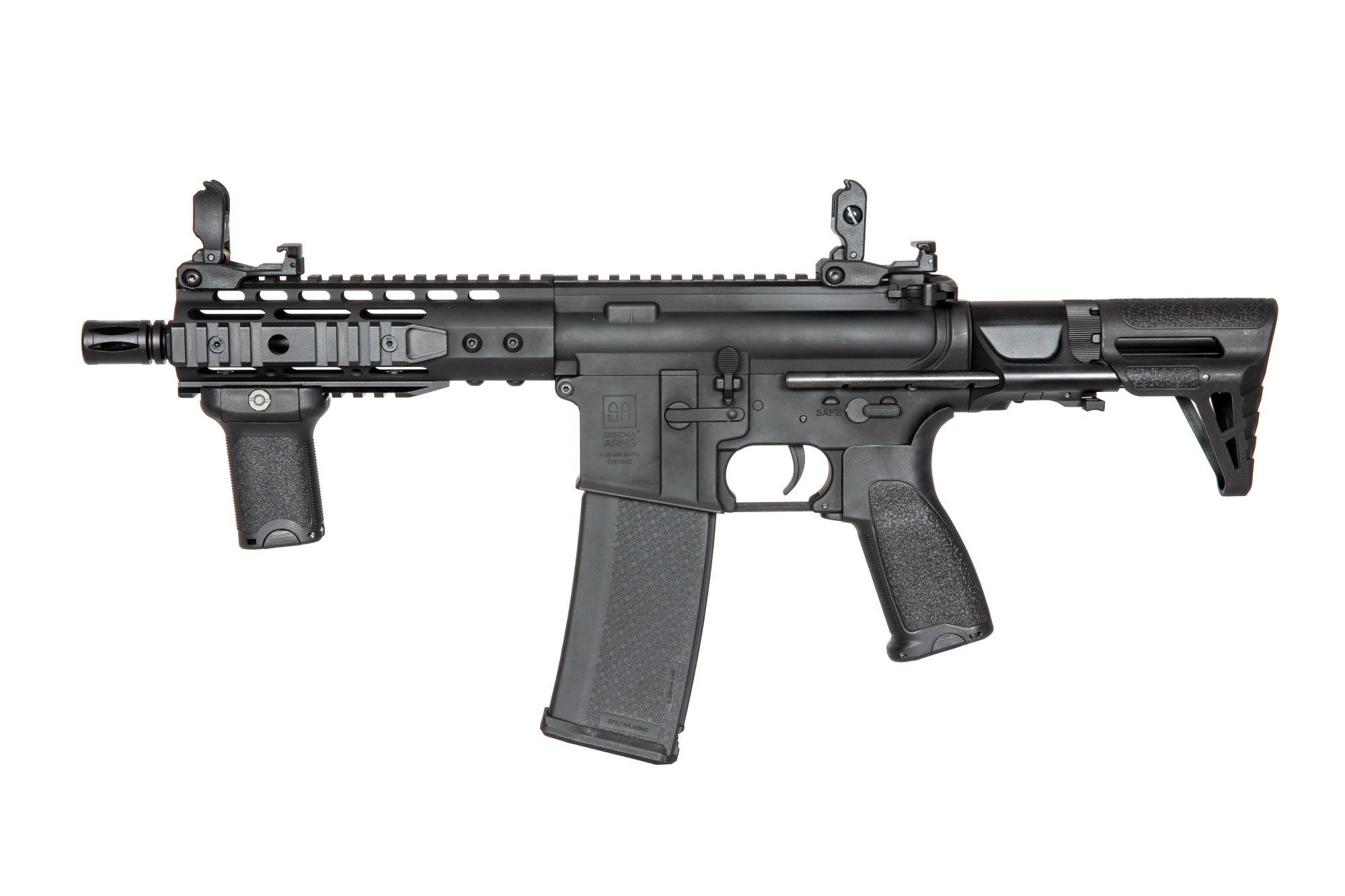 Specna Arms SA M4 PDW Carbine Keymod (RRA SA-E12 EDGE™) - Černá