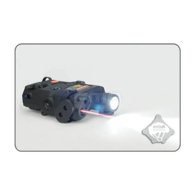 FMA AN/PEQ15 LA-5 Upgrade Version (LED Flashlight, Red / IR Laser) - B